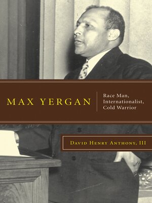 cover image of Max Yergan